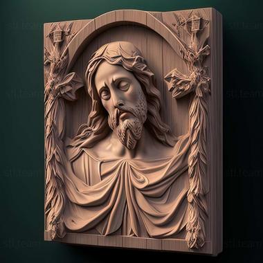 3D model jesus christ (STL)